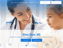 Tablet Screenshot of doctor-stein.com